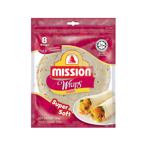 Mission Wraps Potato 360g